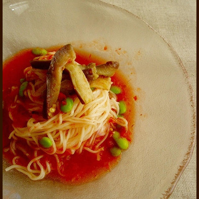 夏野菜素麺