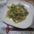 レタスと豚肉のオイスターソース焼きうどん