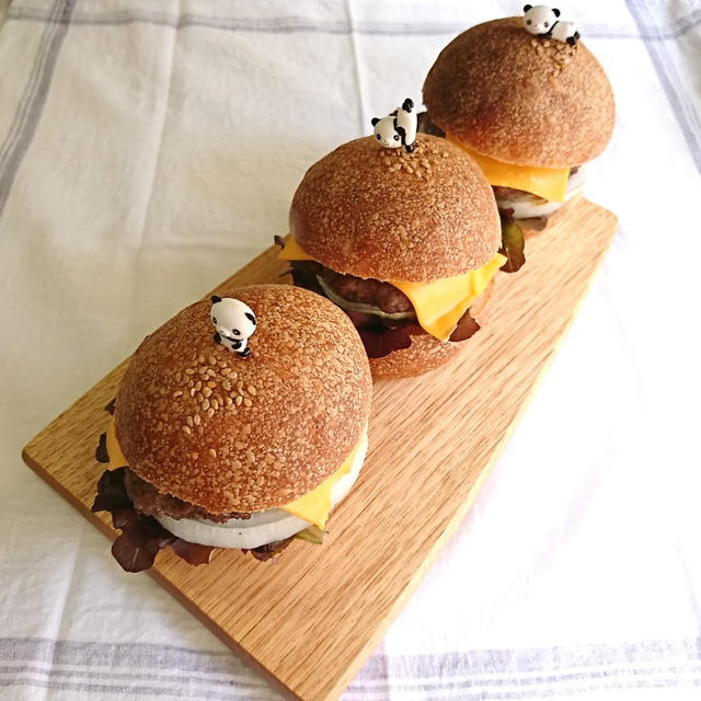 ＊ミニバーガー三兄弟＊