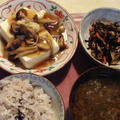 5月23日の夕食は、豆腐のきのこあんかけです。