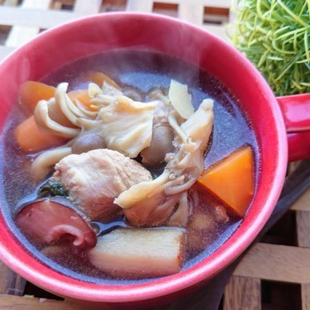 サンラータン風スープ☆根菜多めで満足