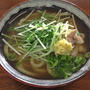 今朝の麺は「鶏と水菜のはりはりうどん」