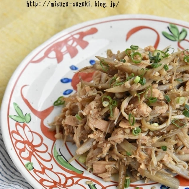 ごはんの進み過ぎに注意！「ツナとえのき」のラク旨節約おかず