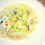 あっさりキャベツパスタ