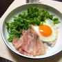 人日の節句の朝ごはん「七草のライスボウル」。