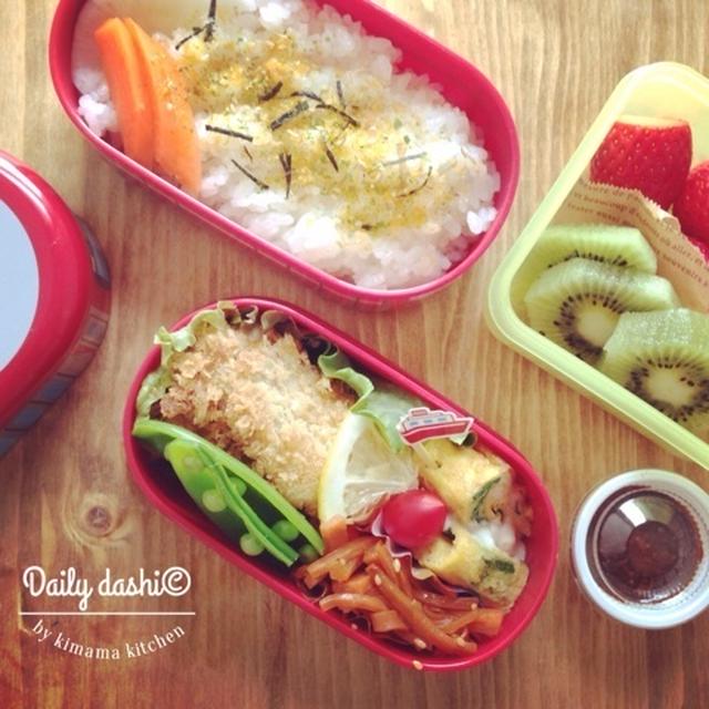 【園生活最後のお弁当＆ジャンクなおやつ】