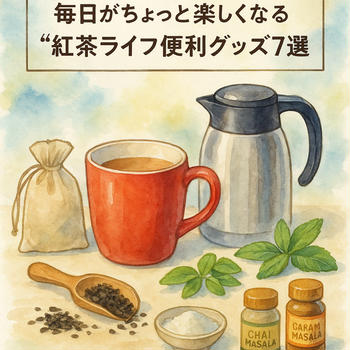 【保存版】プロも唸った！毎日がちょっと楽しくなる“紅茶ライフ便利グッズ7選”