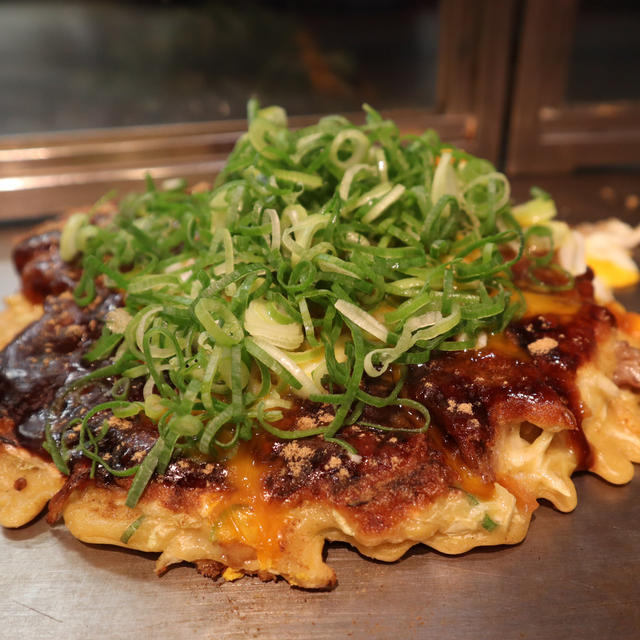 お好み焼きの名店『きじ』のすじ焼き♪