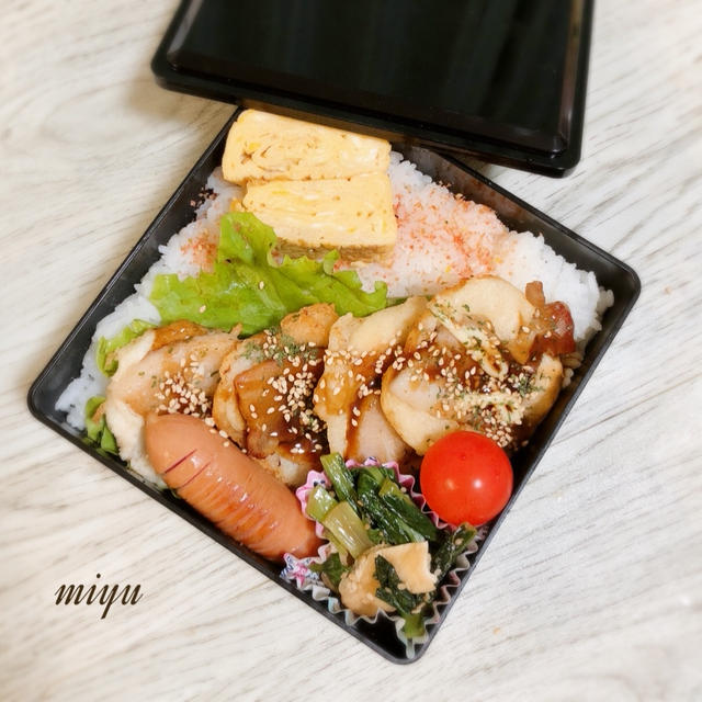 山芋で豚玉のお弁当 レシピブログ