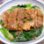 ホウレン草とオニオンソースの『ポークステーキ丼』