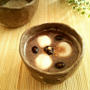 黒豆の冷やし汁粉