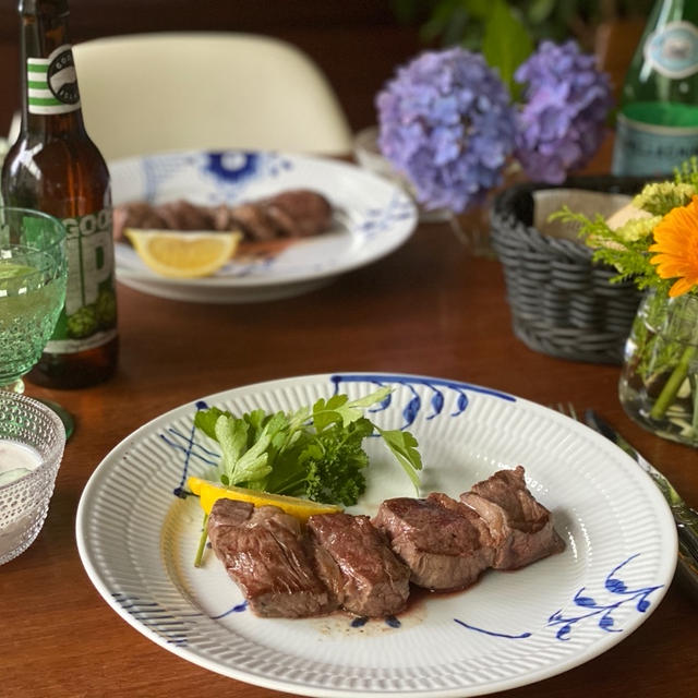 美味しいステーキの焼き方♡魚焼きグリルを使うと、美味しい！