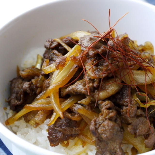 カレービーフ丼