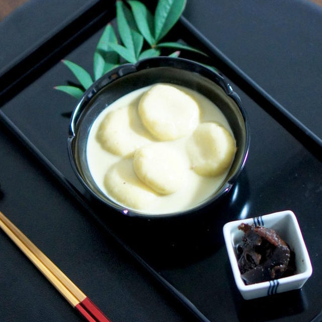 白玉栗ぜんざい　野菜スイーツ倶楽部活動日♫