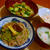 せり蕎麦＆山芋スープ