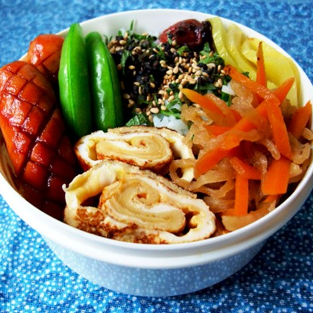 甘〜い玉子焼き弁当。