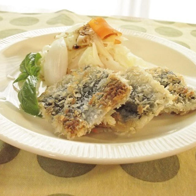 バジルサンマの焼きカツ！