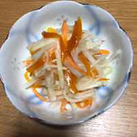 だしまろ酢で紅白なますを作りました♪