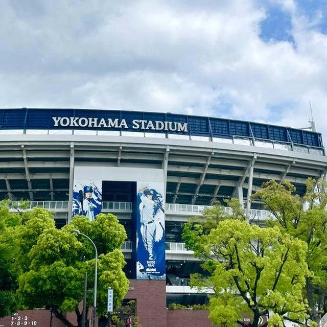 今季初、ベイスターズ観戦&WBCの優勝トロフィー