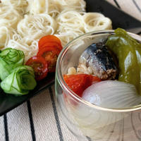 鯖缶で簡単！柔らか蒸し野菜