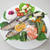 EPA&DHAたっぷり！ ☆ 旬の鰯の塩焼き＋海老と野菜の炊き合わせ＋豆腐・アボカド・トマトのサラダ