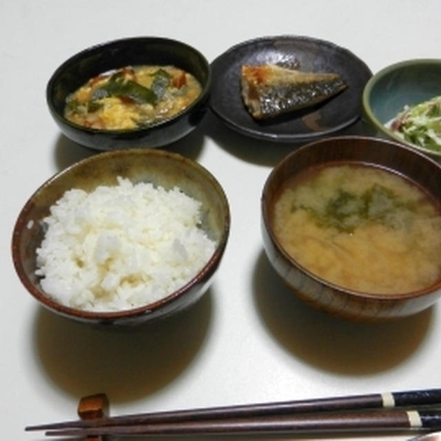 塩サバ定食☆