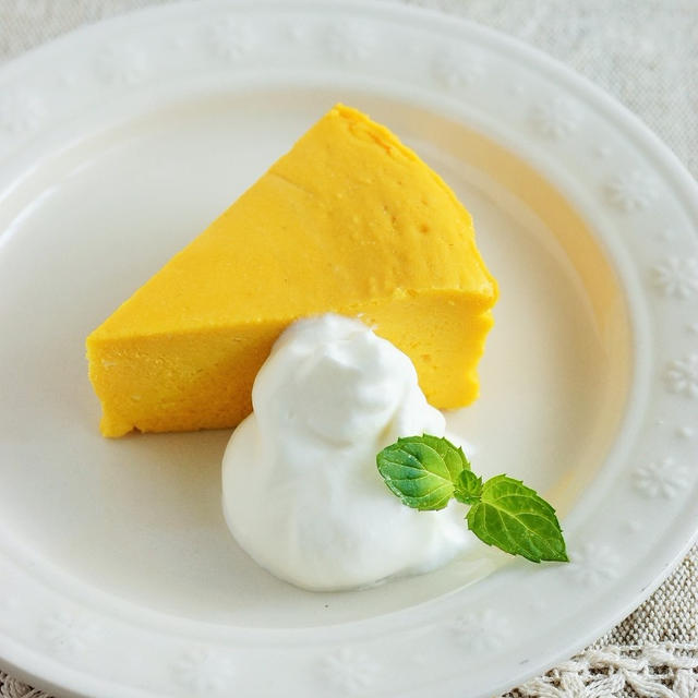 冬至が近づいてきたのでかぼちゃレシピ…チーズケーキとポタージュ