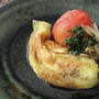 ＊ひんやり焼き茄子とトマトの煮浸し＊