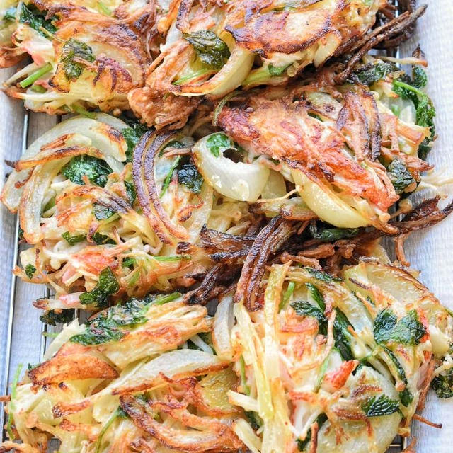 【コスパ最強レシピ】安い食材で豪華に◎激うまかき揚げ♡レシピあり♡