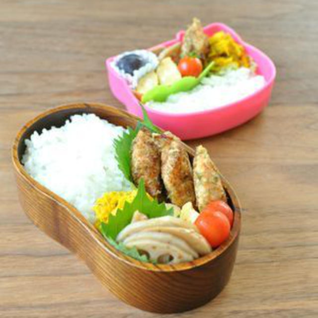 鶏の磯部天弁当