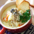 牡蠣の味噌チャウダー by 小春さん