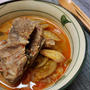 長時間煮込んだ柔らかお肉の「キムチ入りカムジャタン」