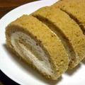 マロンクリームのモカロールケーキ by masaさん