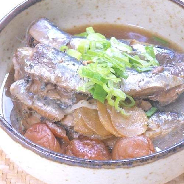 梅干しでサッパリ旨いっ！白いご飯に合う〜いわしの梅煮。