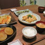 野菜天と鶏天