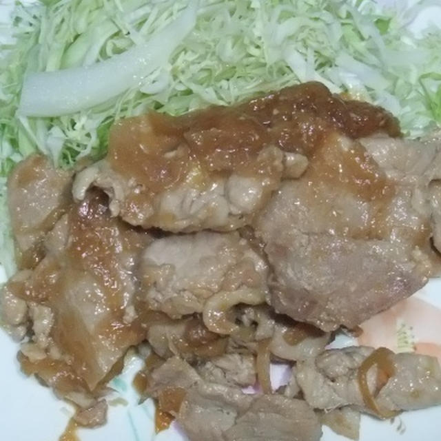 豚の生姜焼き