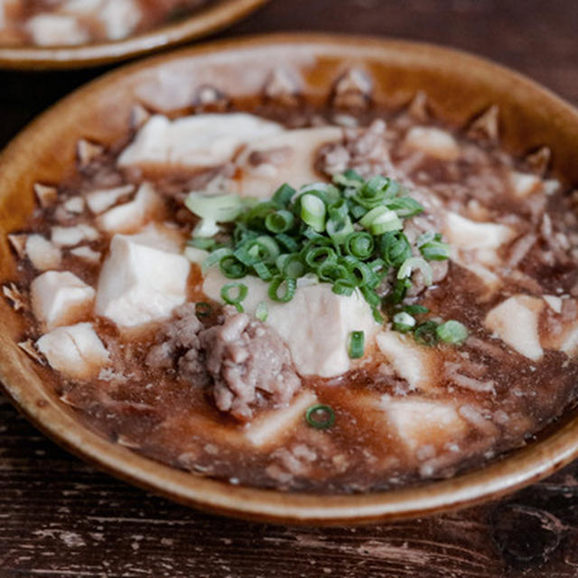 さらっと飲み干す♡ひき肉と豆腐の和風あんかけ♡