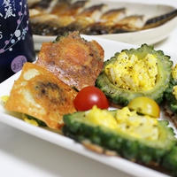 苦瓜の玉子チーズ焼き　澪とともに