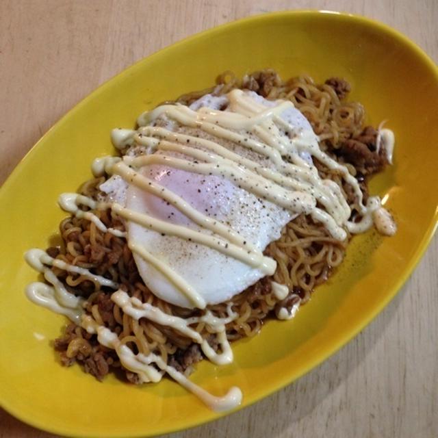 インスタントの焼きそば