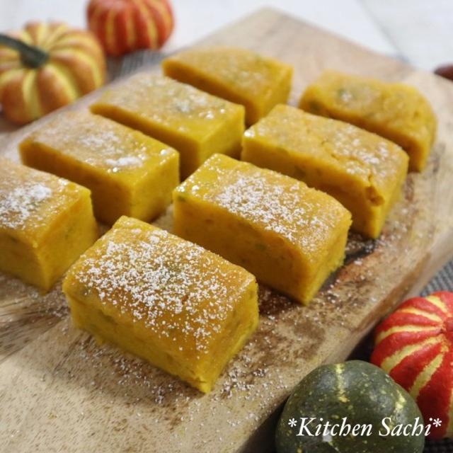 火を使わずに簡単にできる！ハロウィンにもぴったり♡レンジでつくるガトーパンプキン#michill