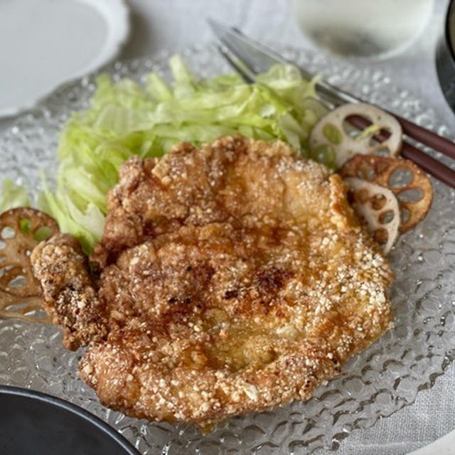 【ベランダごはん】台湾からあげ「大鶏排（ダージーパイ）」で、屋台風の夜ごはん