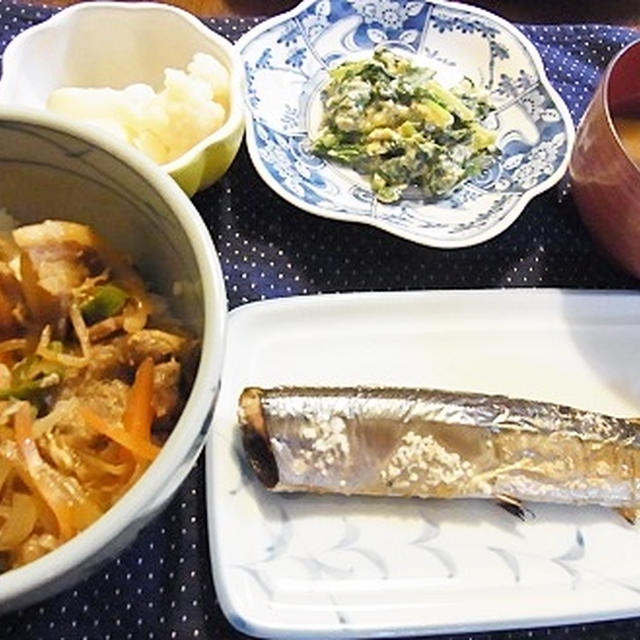 お出かけ時は簡単丼♪