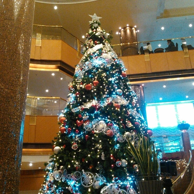 家族でクリスマスランチ☆横浜ベイシェラトン～ベイビュー