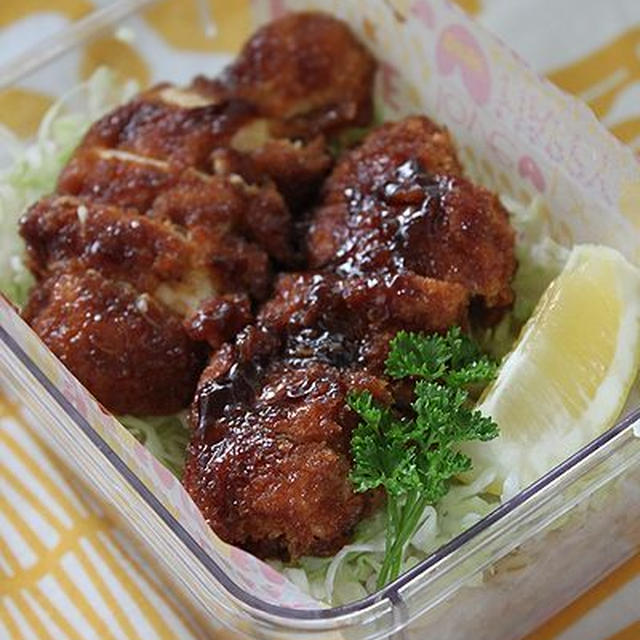 ソースチキンカツ丼弁