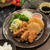 ヒレカツと淡路玉ねぎフライの夜ごはん