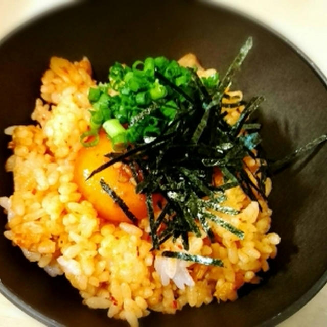今話題の悪魔おにぎりに対抗して、やみつき悪魔丼作ってみた