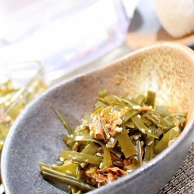 だしをとった昆布☆レンジで簡単！かつおと昆布の佃煮