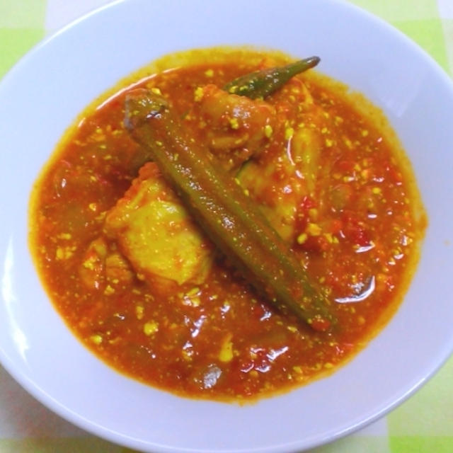＊手羽のトマトカレー＊