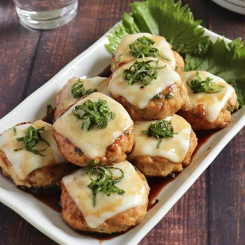しそチーズ鶏つくね