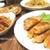 夜ごはん　肉巻き野菜*こうや豆腐